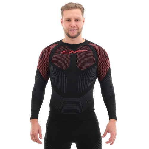 Dragonfly Термофутболка 3DThermo Red с длинным рукавом в Оренбурге