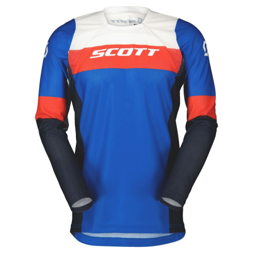 SCOTT Джерси 450 Angled Light blue/red в Оренбурге