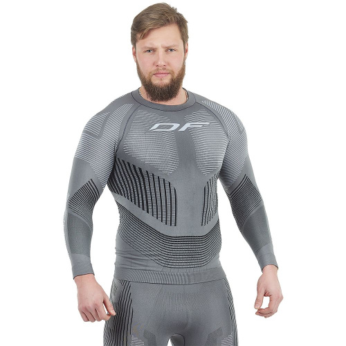 Dragonfly Термофутболка 3DThermo Grey с длинным рукавом в Оренбурге