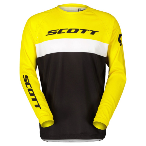 Scott Джерси 350 Swap Evo black/yellow в Оренбурге