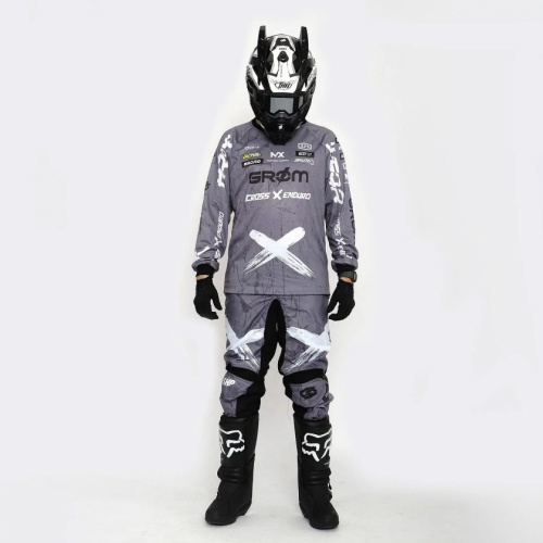 Grom Штаны кроссовые X Gray в Оренбурге