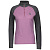 Scott Термокофта женская  Zip Defined Merino dark grey melange/cassis pink в Оренбурге