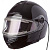 LS2 Мотошлем снегоходный FF325 Strobe Electric Snow Solid Черный в Оренбурге