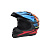 Desment Шлем кроссовый Raptor Black-Blue-Orange graphic в Оренбурге