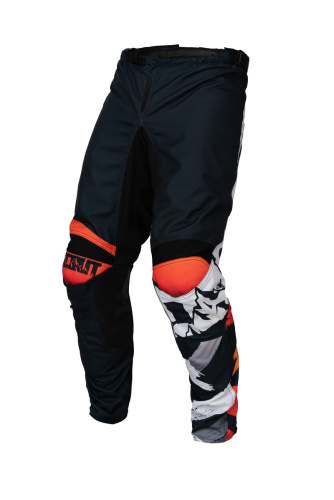 Scout Штаны кроссовые Abstraction Black/Orange в Оренбурге