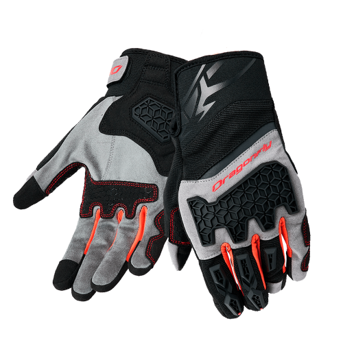Dragonfly Перчатки DF Terrax Black - Grey в Оренбурге