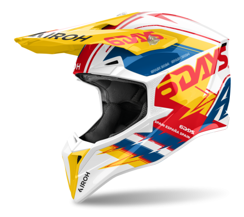 Airoh Мотошлем Wraaap Sixdays Spain 2024 Glossy в Оренбурге