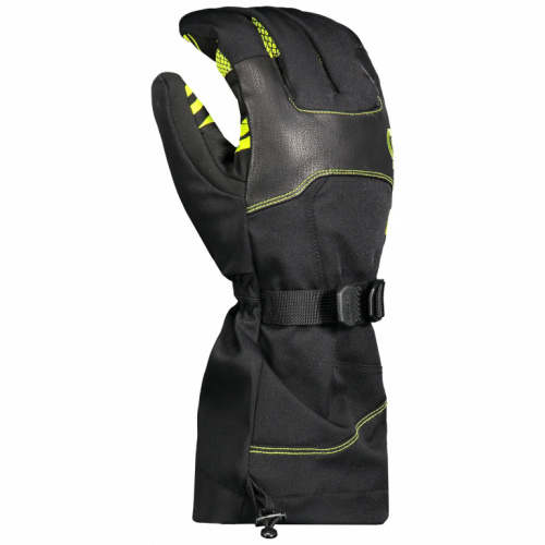 Scott Перчатки Cubrick Black/Lime-green в Оренбурге