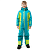 Dragonfly Зимний утепленный комбинезон Gravity Teenager Dark Green - Lime 2025 в Оренбурге