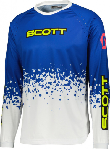 Scott Джерси 350 Race Evo blue/white в Оренбурге