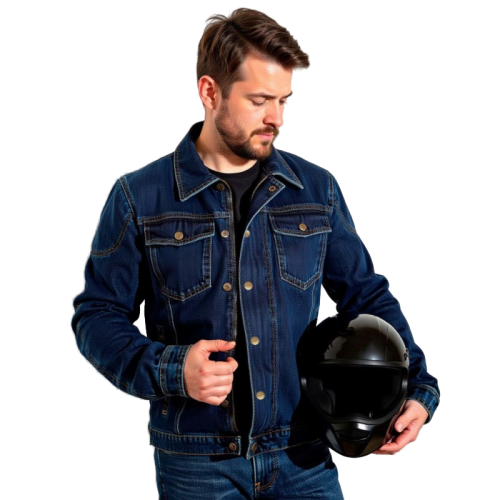 Inflame Куртка мужская Liverpool хлопок+арамид синий в Оренбурге