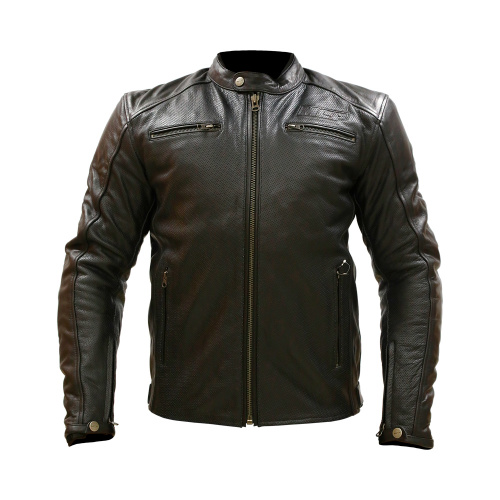 MCP Мотокуртка кожаная классическая Arizona Air Черная в Оренбурге