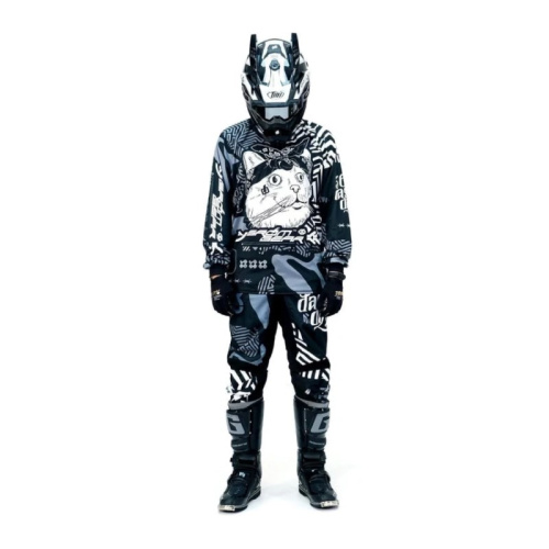 Grom Штаны кроссовые подростковые Gato в Оренбурге