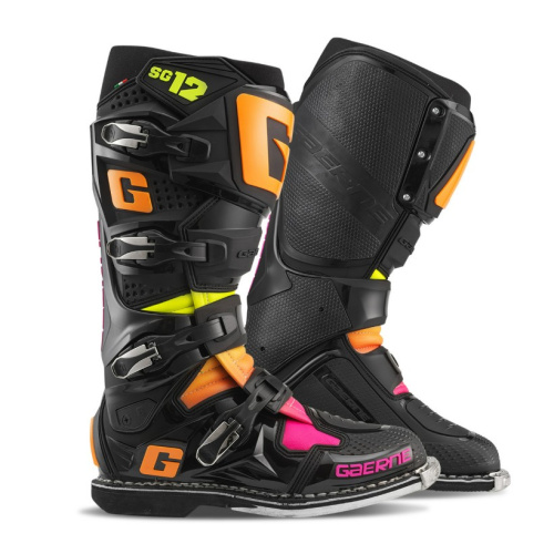 Gaerne Мотоботы SG-12 Black/Orange/Pink в Оренбурге