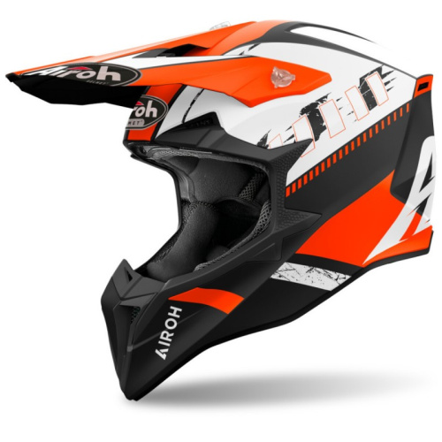 Airoh Мотошлем Wraaap Feel Orange Matt в Оренбурге