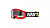 100% Очки детские Strata Mini Goggle Red/Clear Lens в Оренбурге