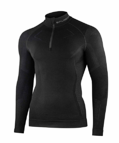 Brubeck Футболка мужская Extreme Merino Черный в Оренбурге