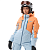 Dragonfly Куртка горнолыжная утепленная Gravity Woman 2025 Mock Orange-Light Blue в Оренбурге