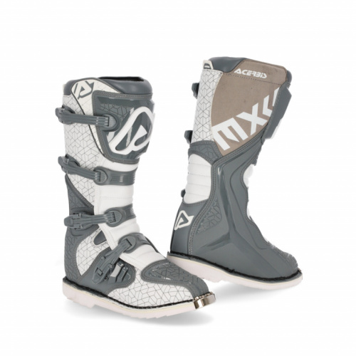 Acerbis Мотоботы кроссовые E-Team Grey/White в Оренбурге